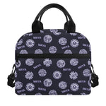 Maya Symbol Pattern Print Insulated Lunch Bag