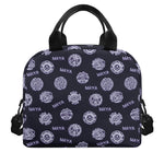 Maya Symbol Pattern Print Insulated Lunch Bag