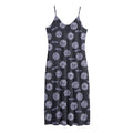 Maya Symbol Pattern Print Jersey Midi Cami Dress