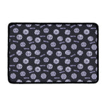 Maya Symbol Pattern Print Kitchen Mat