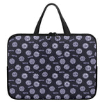 Maya Symbol Pattern Print Laptop Sleeve With Handle