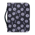 Maya Symbol Pattern Print Leather Bible Cover