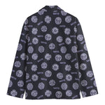 Maya Symbol Pattern Print Men's Blazer