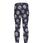 Maya Symbol Pattern Print Men's leggings