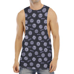 Maya Symbol Pattern Print Men's Muscle Tank Top
