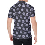 Maya Symbol Pattern Print Men's Shirt