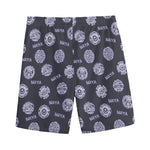 Maya Symbol Pattern Print Men's Sports Shorts