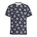 Maya Symbol Pattern Print Men's Athletic T-Shirt
