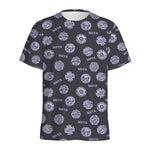 Maya Symbol Pattern Print Men's Sports T-Shirt