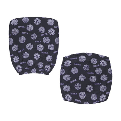 Maya Symbol Pattern Print Office Chair Cover
