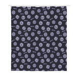 Maya Symbol Pattern Print Polyester Shower Curtain