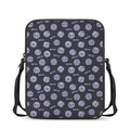 Maya Symbol Pattern Print Rectangular Crossbody Bag