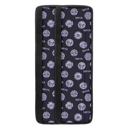 Maya Symbol Pattern Print Refrigerator Handle Covers
