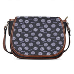 Maya Symbol Pattern Print Saddle Bag