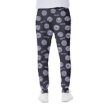 Maya Symbol Pattern Print Scuba Joggers