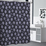 Maya Symbol Pattern Print Shower Curtain
