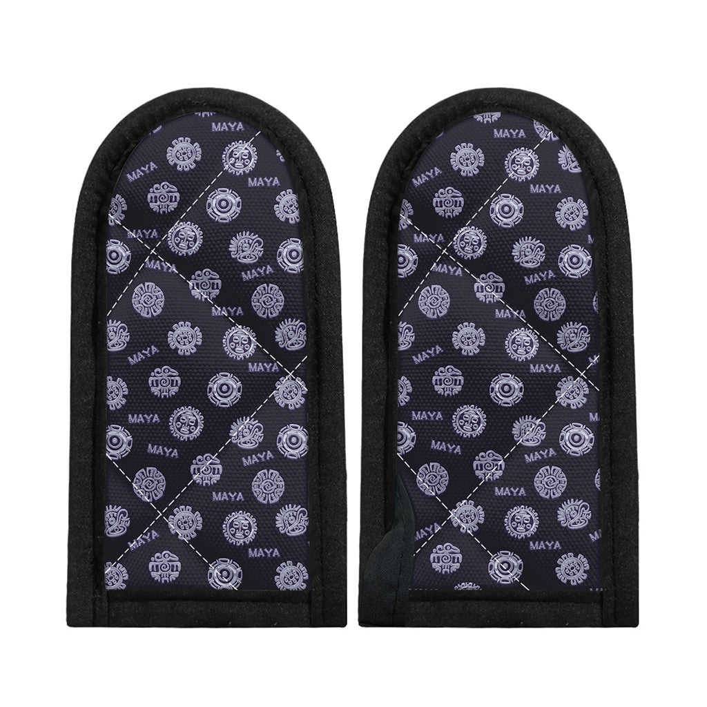 Maya Symbol Pattern Print Skillet Handle Cover