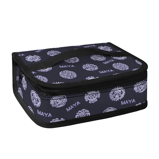 Maya Symbol Pattern Print Small Lunch Bag