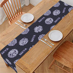 Maya Symbol Pattern Print Table Runner