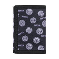 Maya Symbol Pattern Print Trifold Wallet