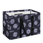 Maya Symbol Pattern Print Utility Tote Bag