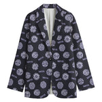 Maya Symbol Pattern Print Women's Blazer