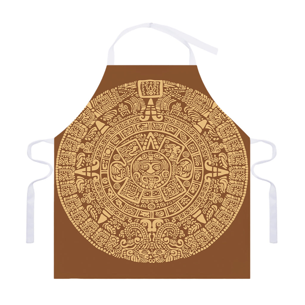 Mayan Calendar Print Adjustable Apron