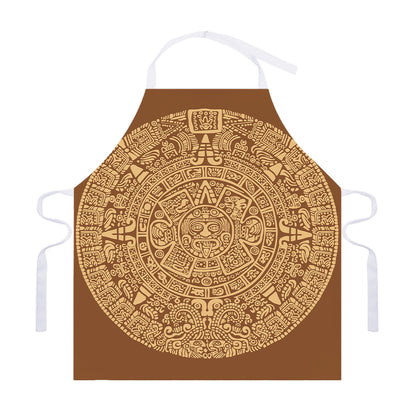 Mayan Calendar Print Adjustable Apron