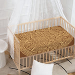 Mayan Calendar Print Baby Crib Sheet