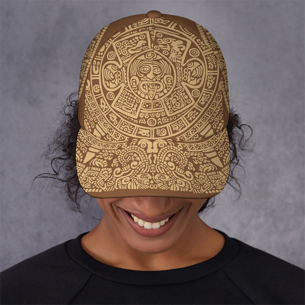 Mayan Calendar Print Baseball Cap