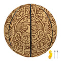 Mayan Calendar Print Basketball
