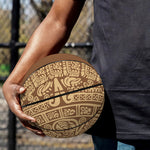 Mayan Calendar Print Basketball