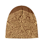 Mayan Calendar Print Beanie