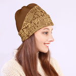 Mayan Calendar Print Beanie