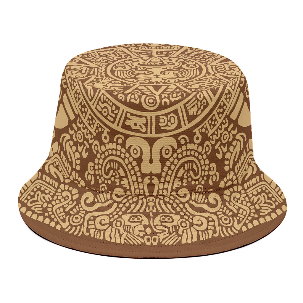 Mayan Calendar Print Bucket Hat