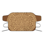 Mayan Calendar Print Car Windshield Snow Cover