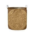 Mayan Calendar Print Collapsible Laundry Basket