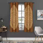 Mayan Calendar Print Curtain