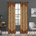 Mayan Calendar Print Curtain
