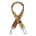 Mayan Calendar Print Dog Seat Belt