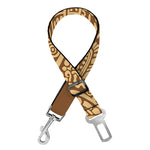 Mayan Calendar Print Dog Seat Belt