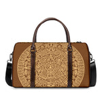 Mayan Calendar Print Duffle Bag