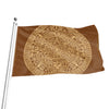 Mayan Calendar Print Flag