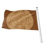 Mayan Calendar Print Flag