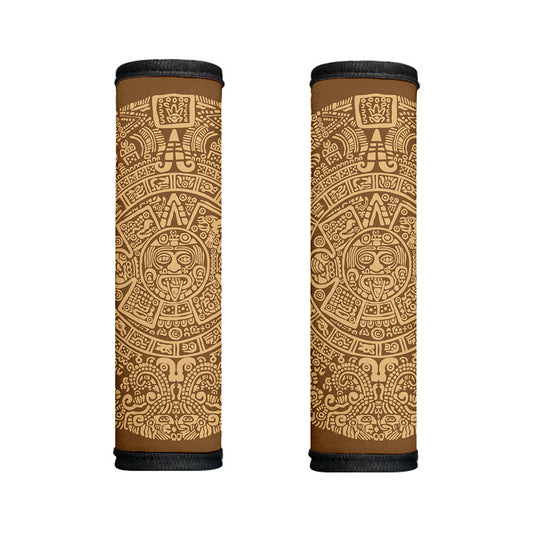 Mayan Calendar Print Handle Covers