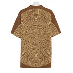 Mayan Calendar Print Hawaiian Shirt