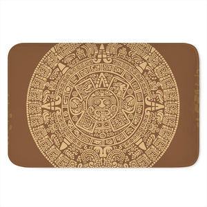 Mayan Calendar Print Indoor Door Mat