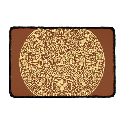 Mayan Calendar Print Kitchen Mat