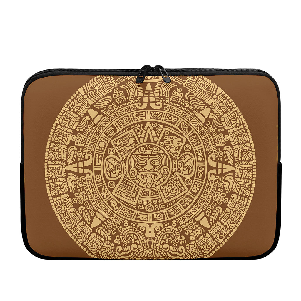 Mayan Calendar Print Laptop Sleeve