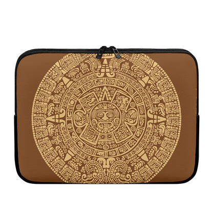 Mayan Calendar Print Laptop Sleeve